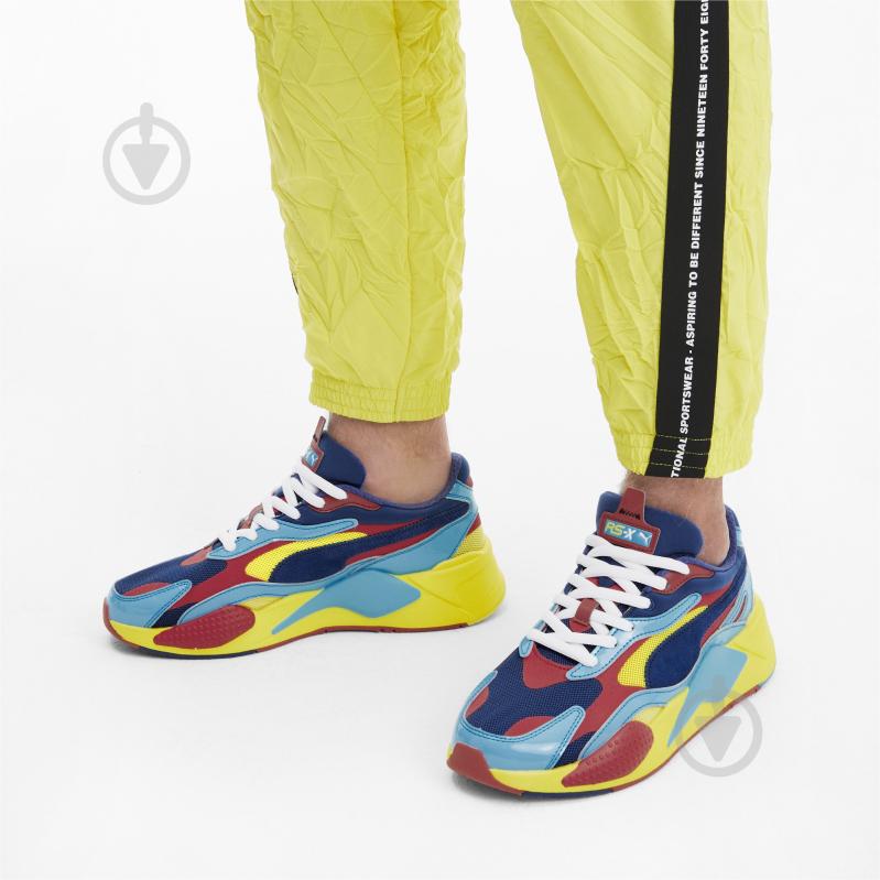 Кроссовки мужские демисезонные Puma RS-X? PLASTIC 37156906 р.42 разноцветные - фото 7