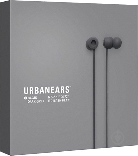 Наушники Urbanears Bagis grey - фото 4 Наушники Urbanears Bagis grey - фото 4