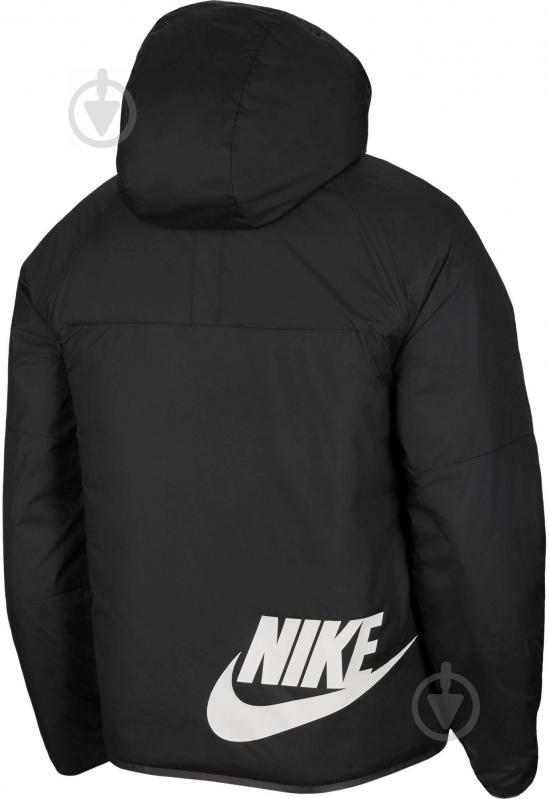 Куртка мужская демисезонная Nike M NSW TF RPL LEGACY REV HD JKT DH2783-010 р.XL черная - фото 4