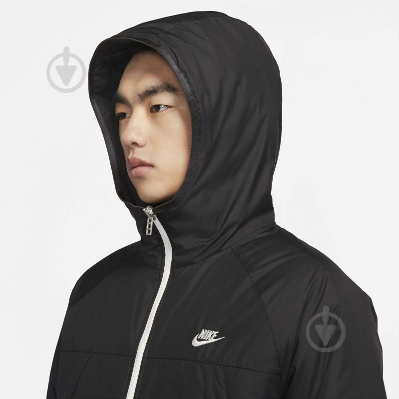 Куртка мужская демисезонная Nike M NSW TF RPL LEGACY REV HD JKT DH2783-010 р.XL черная - фото 9