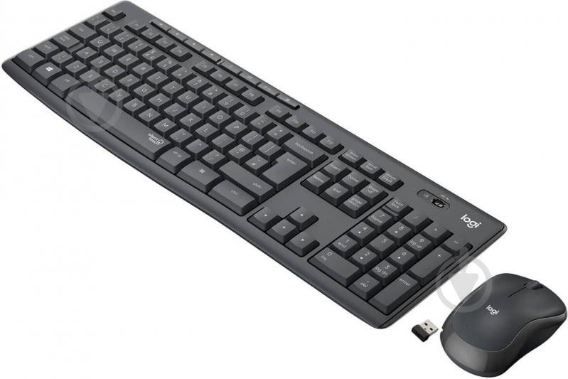 Комплект клавіатура та миша Logitech MK295 Silent Wireless 920-009807 - фото 1