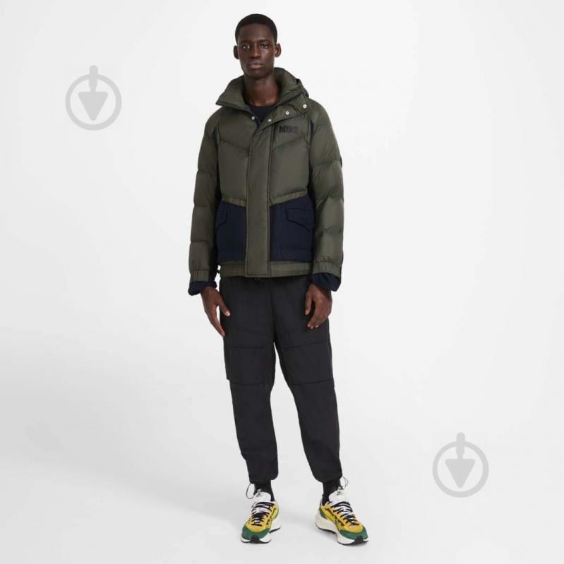 Пуховик чоловічий зимовий Nike M NRG SACAI PARKA CT3269-355 р.XL зелений - фото 15