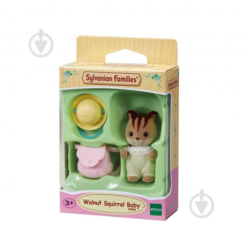 Фигурка коллекционная Sylvanian Families Малыш Бельчонок 5406 - фото 1