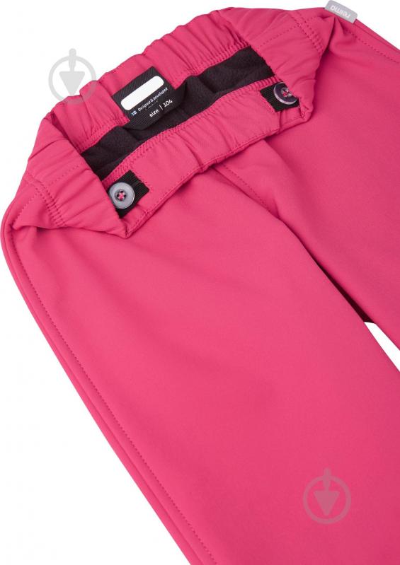 Штани Reima Softshell Oikotie р.116 pink 522285-3530 - фото 4