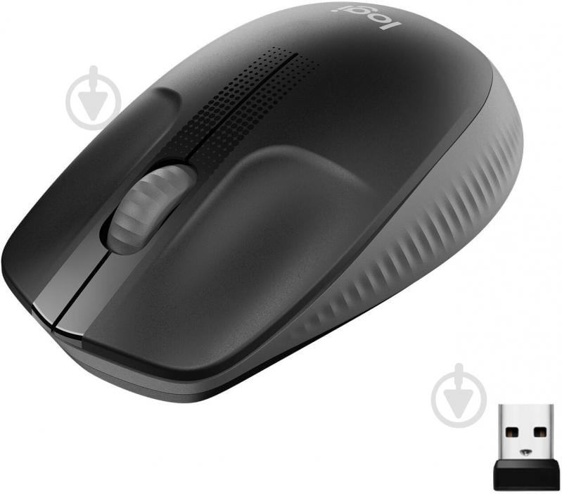 Мышка Logitech M190 Wireless Charcoal - фото 1