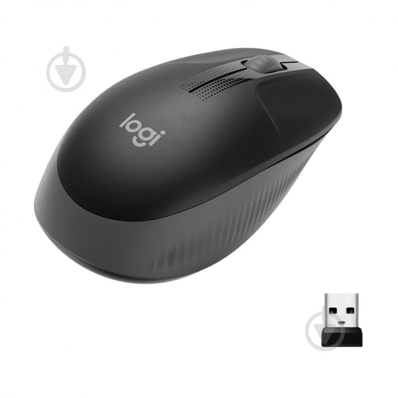 Мышка Logitech M190 Wireless Charcoal - фото 2