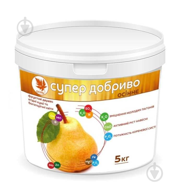 Добриво осіннє Сімейний сад для фруктових дерев, ягідних кущів та багаторічних квітів 5 кг - фото 1