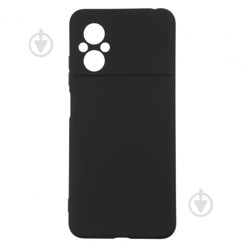 Панель Armorstandart Matte Slim Fit для Xiaomi Poco M5 Camera cover Black (ARM62996) - фото 1