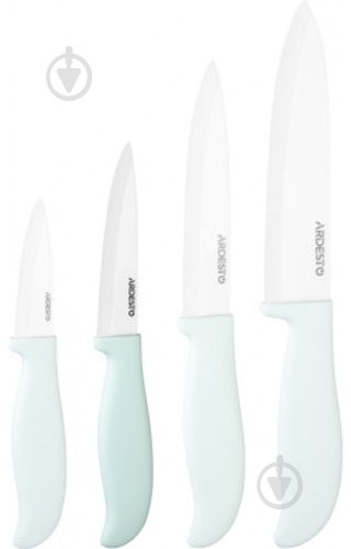 Ніж керамічний Ardesto Fresh 20.5 см голубой тифани AR2120CT - фото 3