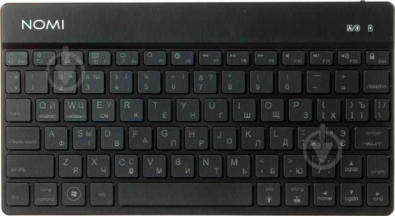 Клавиатура Nomi KBB-302 black - фото 1
