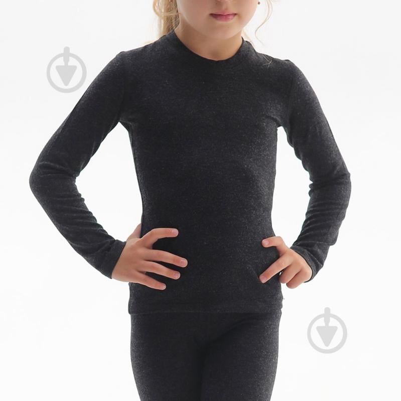 Термокофта Duna 6095 р.134-140 темно-серый - фото 1