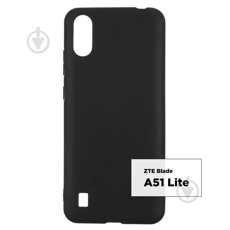 Панель Armorstandart Matte Slim Fit для ZTE Blade A51 Lite Black (ARM63362) - фото 2