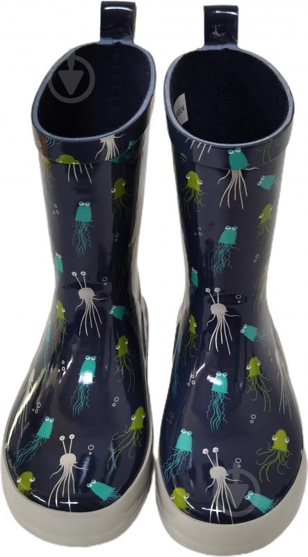 Сапоги резиновые для девочек YuMin Морской размер 29 синий - фото 5 Сапоги резиновые для девочек YuMin Морской размер 29 синий - фото 5