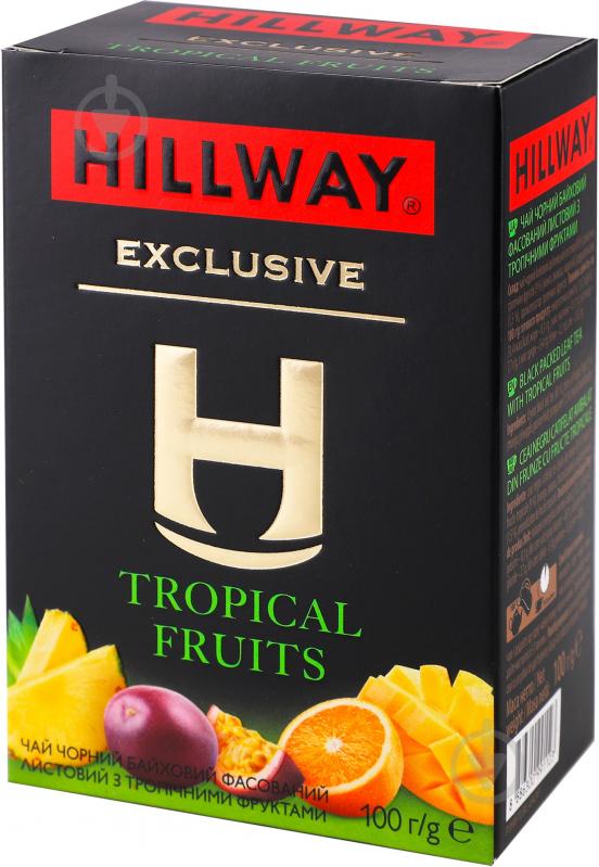 Чай черный Hillway Tropical fruits Exclusive 100 г - фото 2