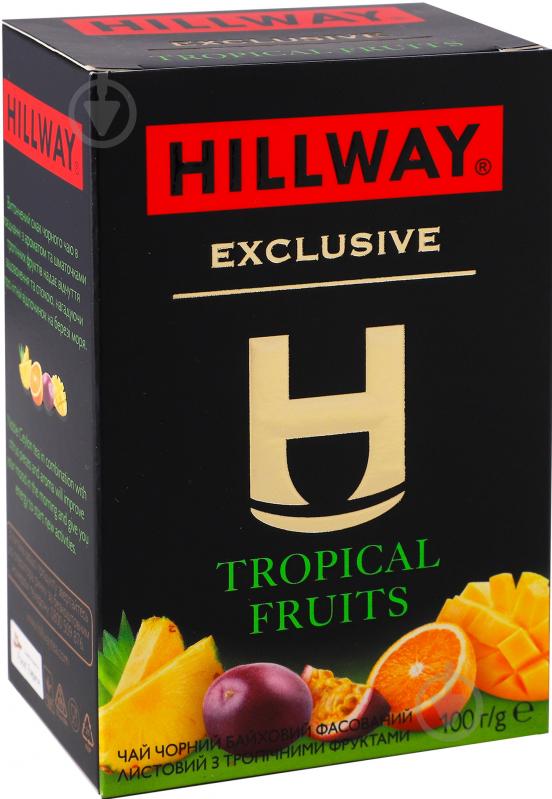 Чай черный Hillway Tropical fruits Exclusive 100 г - фото 3