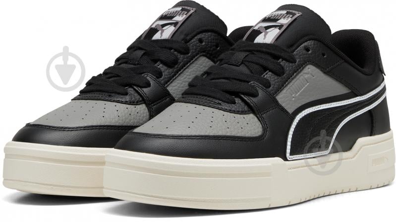 Кроссовки мужские демисезонные Puma CA PRO CLASSIC CONTOUR 39835303 р.42 черные с серым - фото 3