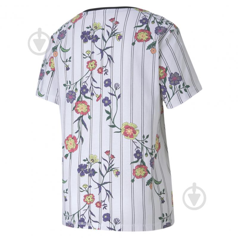 Футболка Puma Downtown AOP Tee 59671902 р.S белый - фото 3