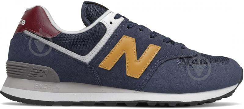 Кроссовки мужские New Balance ML574HW2 р.45 синие - фото 1