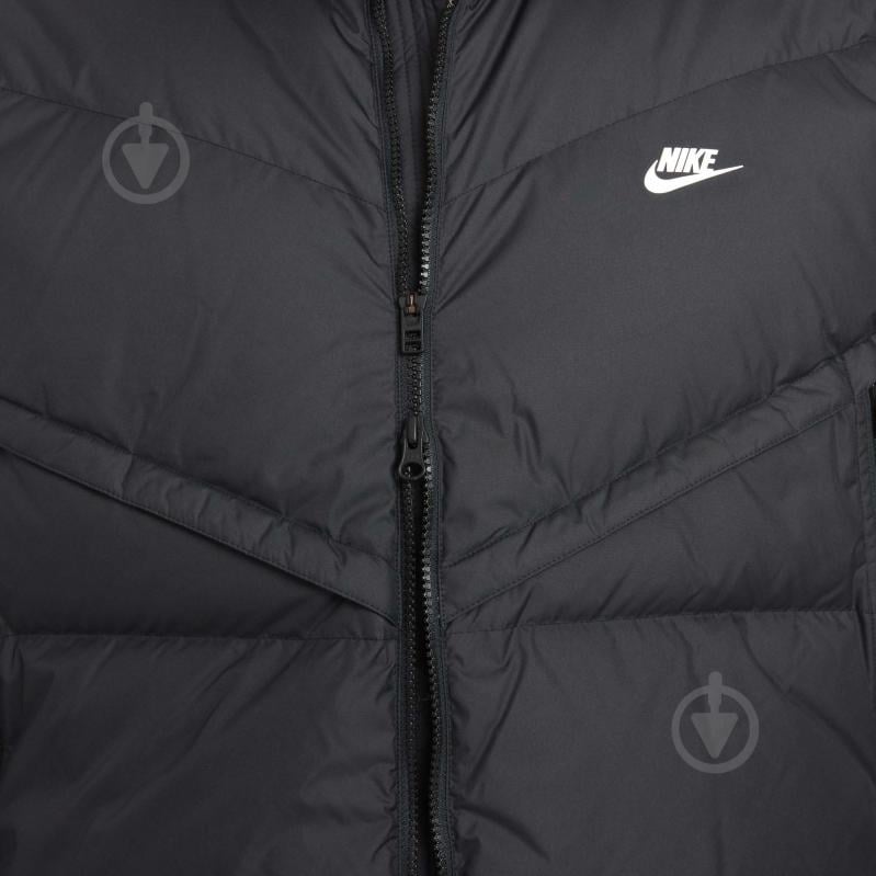 Куртка чоловіча Nike M NSW SF WINDRUNNER HD JKT DD6795-010 р.XL чорна - фото 11