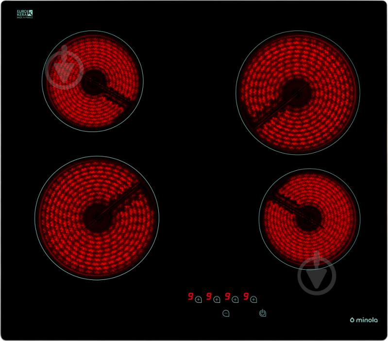 Варочная поверхность электрическая Minola MVH 6040 RBL - фото 2