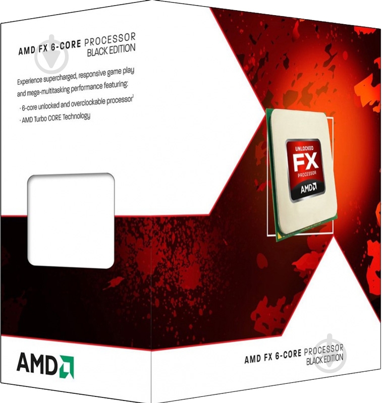 Процессор AMD Box (FD6350FRHKBOX) FX-6350(FD6350FRHKBOX ) FX-6350 x6 - фото 1