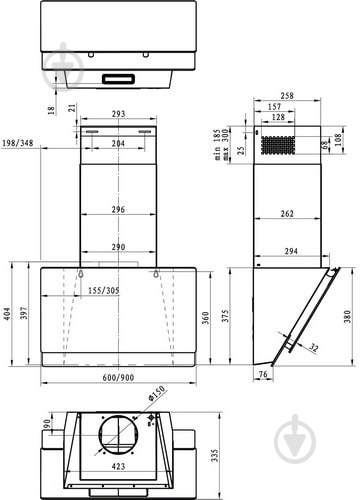 Витяжка Gorenje WHI 949 EXBG - фото 5