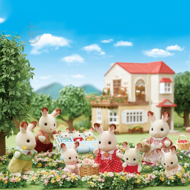 Фигурка коллекционная Sylvanian Families Семья Шоколадных Кроликов 5655 - фото 3