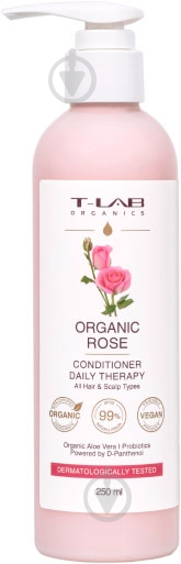 Кондиціонер T-LAB Professional Organic Rose шампунь д/всіх типів волосся 250 мл - фото 1 Кондиціонер T-LAB Professional Organic Rose шампунь д/всіх типів волосся 250 мл - фото 1