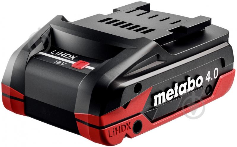 Батарея аккумуляторная Metabo 18,0V 4Ah LiHDX 624974000 - фото 1 Батарея аккумуляторная Metabo 18,0V 4Ah LiHDX 624974000 - фото 1