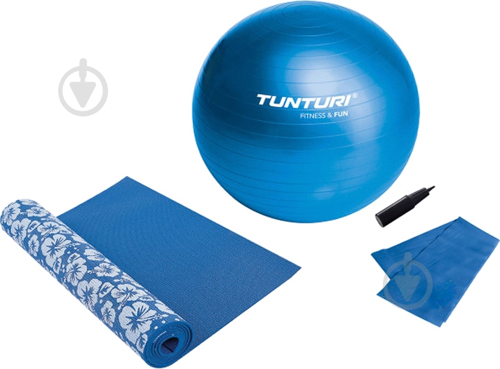 ᐉ Набор для йоги Tunturi Yoga Fitness Set 14TUSYO010 синий • Купить в ...