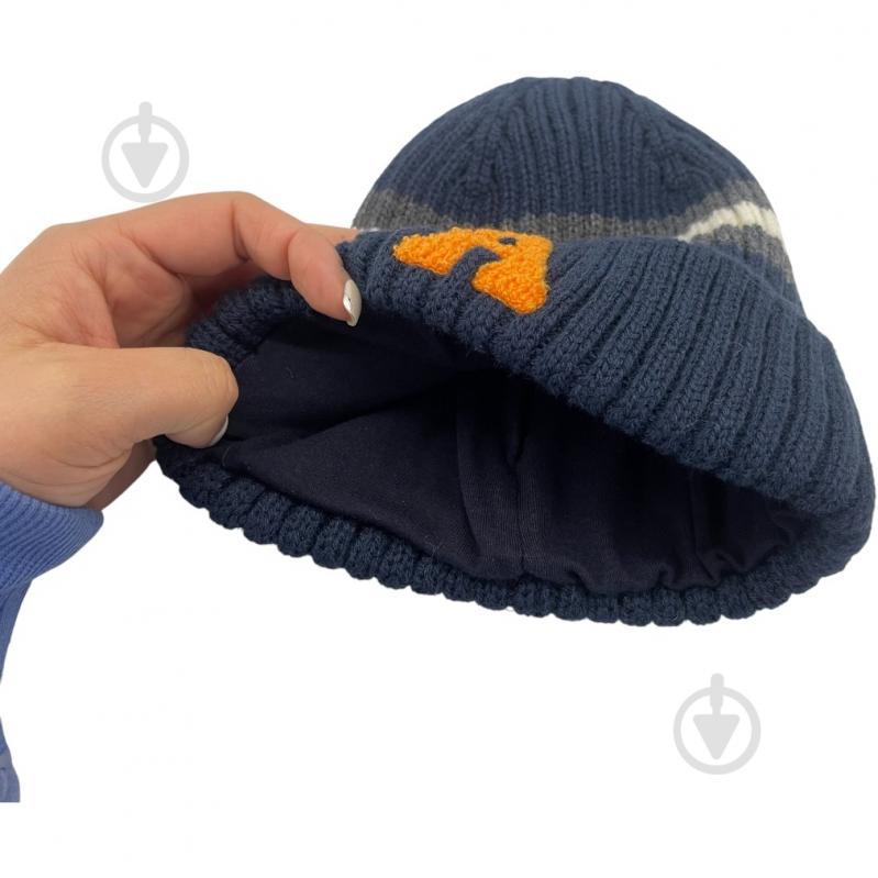 Шапка HW для хлопчиків р.52-54 темно-синій - фото 2 Шапка HW для хлопчиків р.52-54 темно-синій - фото 2