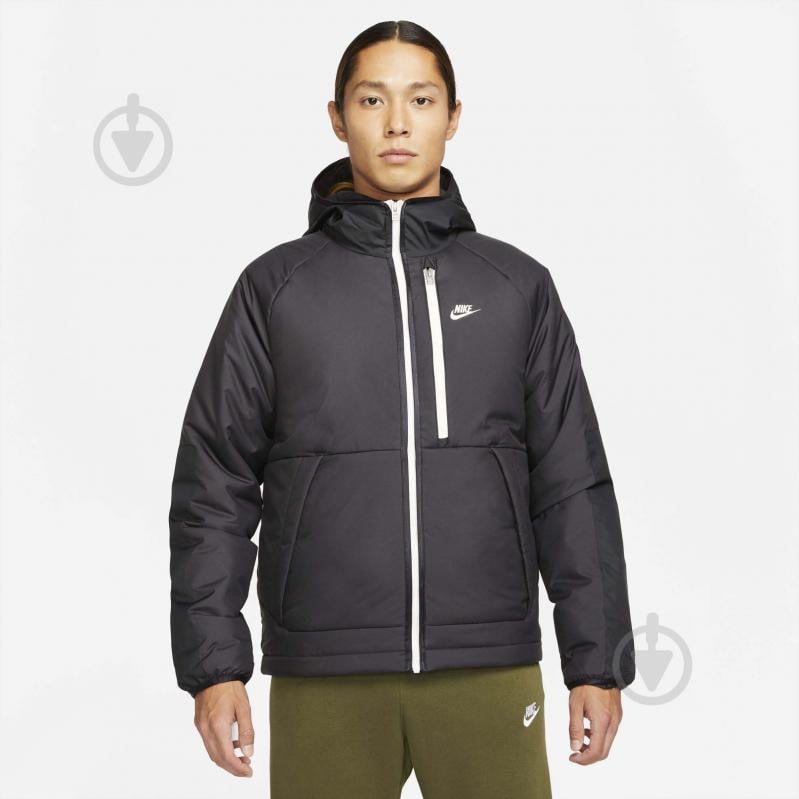 Куртка мужская Nike M NSW TF RPL LEGACY HD JKT DD6857-010 р.S черная - фото 1