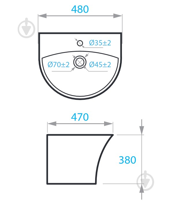 Умывальник Koller Pool Edge Pro - фото 2