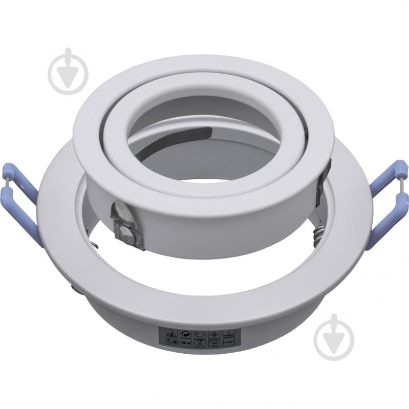 Світильник точковий Hopfen 50 Вт GU5.3 білий ALUM 1701 WH - фото 3