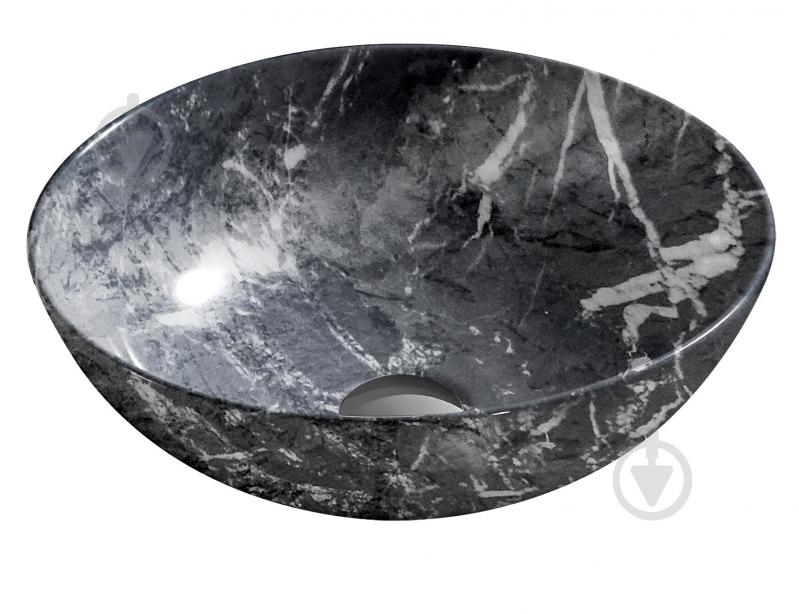 Умывальник Koller Pool Aqua black granite - фото 1