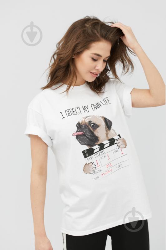 Футболка YAPPI 3702189 р.S белый - фото 2