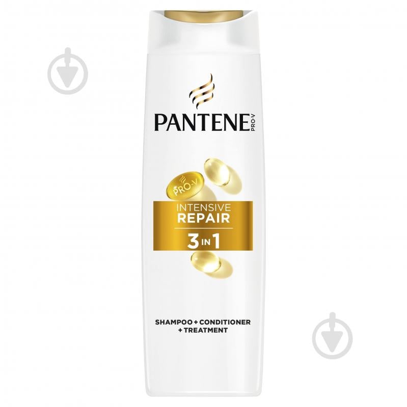 Шампунь 3 в 1 Pantene Pro-V Интенсивное восстановление 325 мл - фото 1