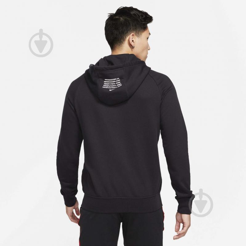 Худи Nike M NK FC PO HOODIE FZ DA5577-010 р. M черный - фото 2