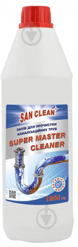 Рідина для чищення труб SAN CLEAN 1,2 л - фото 1