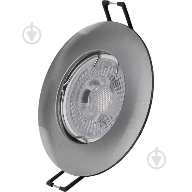 Светильник точечный Hopfen MR16 50 Вт GU5.3 сатиновый никель LS05 SN - фото 2