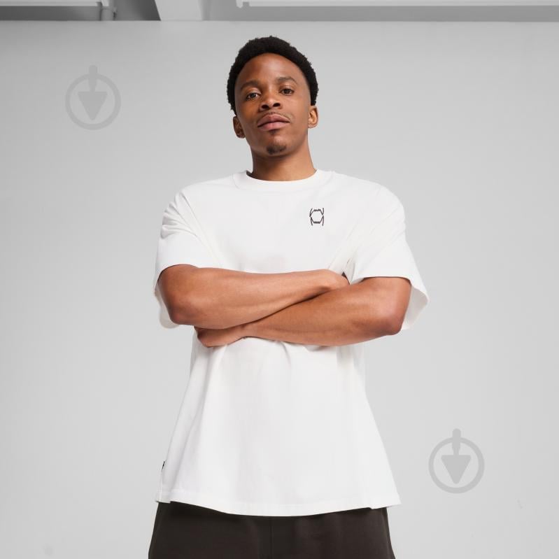 Футболка Puma Pivot Unisex Tee 3.0 63051403 р.S белый - фото 3