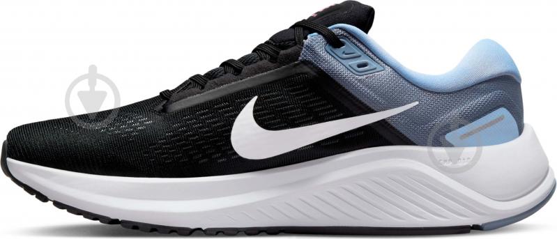 Кросівки чоловічі демісезонні Nike AirZOOM Structure 24 DA8535-008 р.42,5 чорні - фото 2