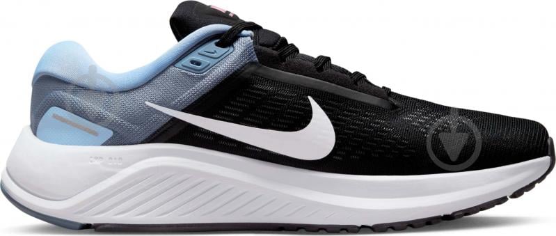 Кросівки чоловічі демісезонні Nike AirZOOM Structure 24 DA8535-008 р.42,5 чорні - фото 4