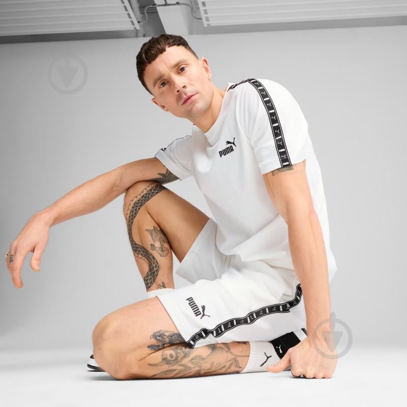 Футболка Puma ESS TAPE Tee 68467402 р.S білий - фото 5