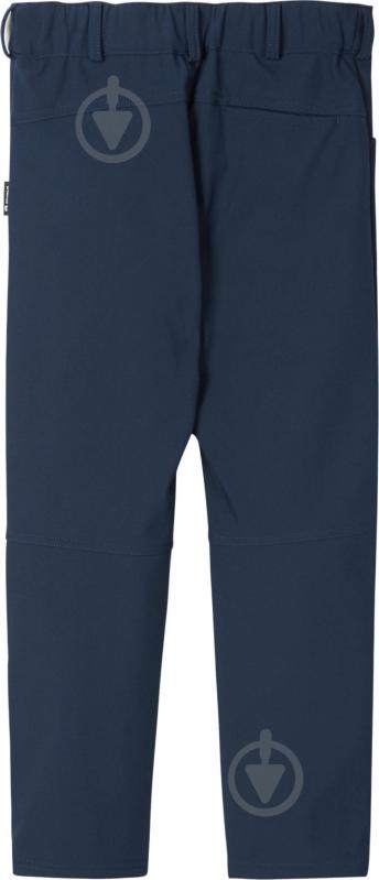 Брюки Reima Softshell Mighty р.110 Blue 532189S-6980 - фото 2 Брюки Reima Softshell Mighty р.110 Blue 532189S-6980 - фото 2