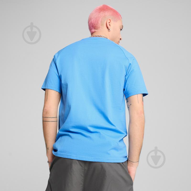 Футболка Puma PUMATECH Tee 68459857 р.S голубой - фото 4