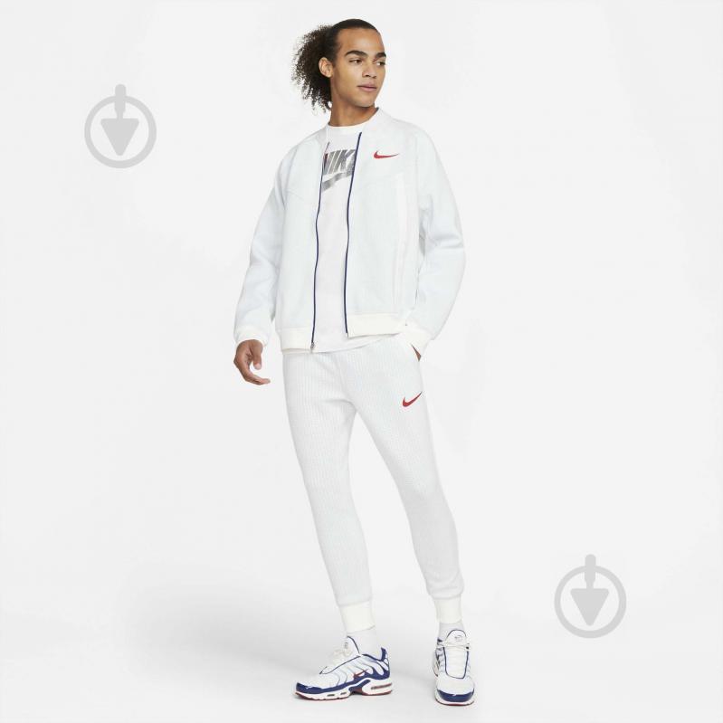 Кофта Nike M NSW JKT MEDIA ZERO CW0300-100 р. L белый - фото 6