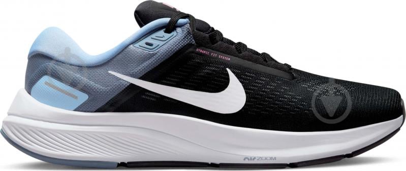 Кроссовки мужские демисезонные Nike AirZOOM Structure 24 DA8535-008 р.42 черные - фото 3