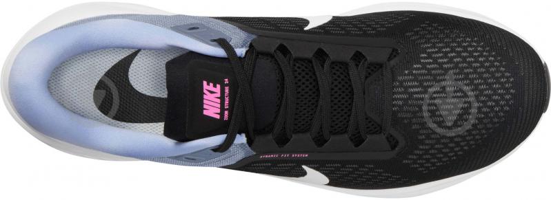 Кроссовки мужские демисезонные Nike AirZOOM Structure 24 DA8535-008 р.42 черные - фото 7