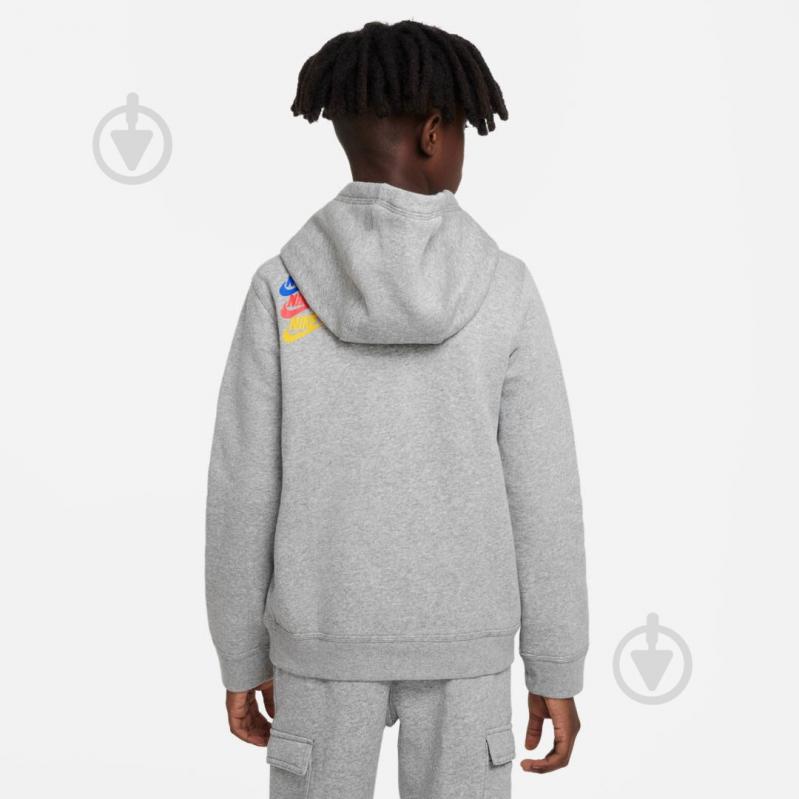 Джемпер Nike FD1197-063 р.S серый - фото 2